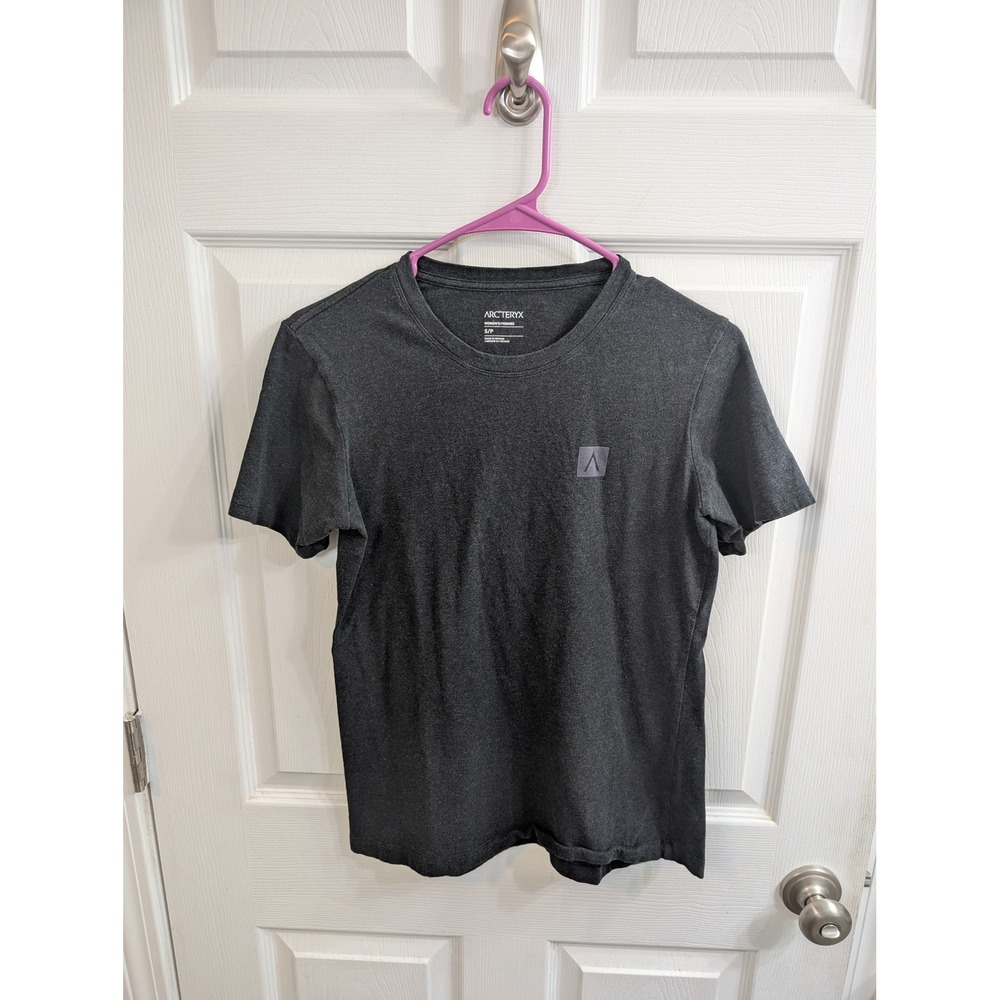 Arc'teryx T-Shirt Womens Gray Short Sleeve Heathered Activewear - Size S